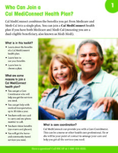 Cal MediConnect Beneficiary Toolkit